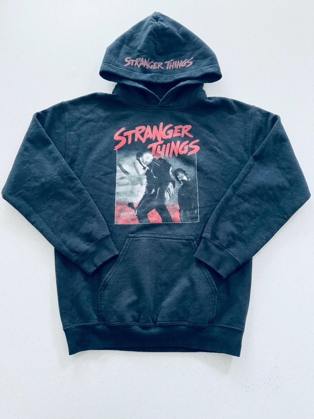 Official Stranger Things Graphic Hoodie – Steve Harrington - Men’s Size Small